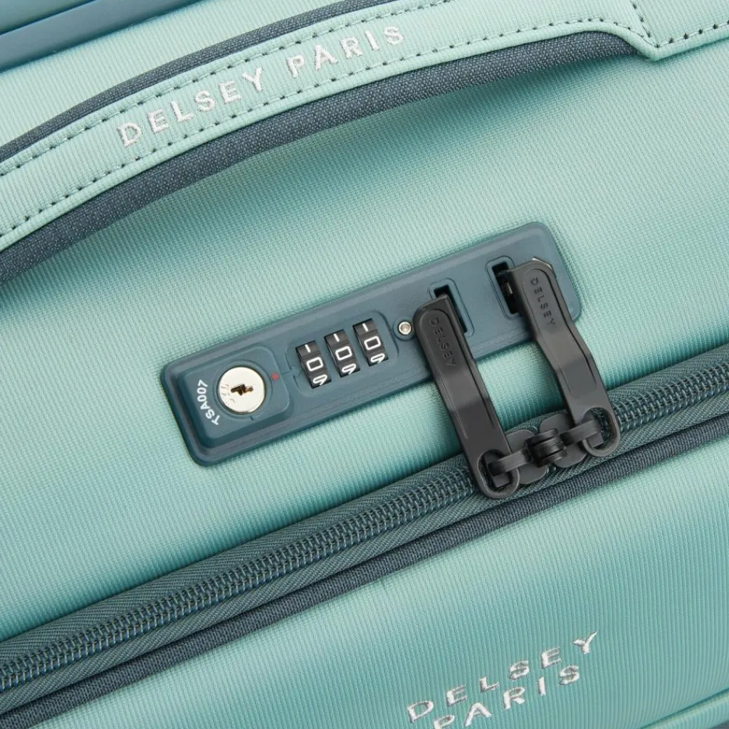 New Delsey Paris Brochant 3 4 Rollen Kabinentrolley 55 cm gruen