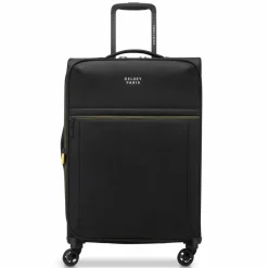 Delsey Paris Weichgepäck|4-Rollen Koffer<Brochant 3 4 Rollen Trolley 67 cm mit Dehnfalte deep black