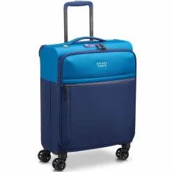 Delsey Paris Weichgepäck Kabinengepäck|4-Rollen Kabinentrolleys<Brochant 3 4 Rollen Kabinentrolley 55 cm meerblau