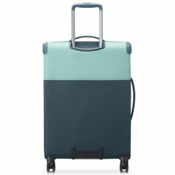 Delsey Paris Weichgepäck|4-Rollen Koffer<Brochant 3 4 Rollen Trolley 67 cm mit Dehnfalte gruen