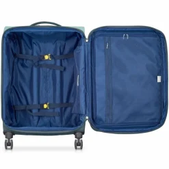 Delsey Paris Weichgepäck|4-Rollen Koffer<Brochant 3 4 Rollen Trolley 67 cm mit Dehnfalte gruen