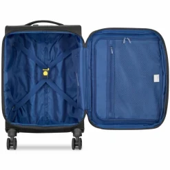 Best Delsey Paris Brochant 3 4 Rollen Kabinentrolley 55 cm mit Dehnfalte deep black