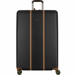 Discount Delsey Paris Cadence 4 Rollen Trolley 82 cm mit Dehnfalte schwarz