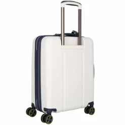 Delsey Paris Hartgepäck Kabinengepäck|4-Rollen Kabinentrolleys<Cadence 4 Rollen Kabinentrolley 55 cm mit Dehnfalte elfenbein-blau