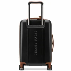 Delsey Paris Hartgepäck Kabinengepäck|4-Rollen Kabinentrolleys<Cadence 4 Rollen Kabinentrolley 55 cm mit Dehnfalte schwarz