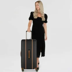 Delsey Paris Cadence 4 Rollen Trolley 80 cm mit Dehnfalte