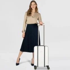 Delsey Paris Cadence 4 Rollen Kabinentrolley 55 cm mit Dehnfalte