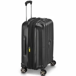 Delsey Paris Hartgepäck Kabinengepäck|4-Rollen Kabinentrolleys<Carrousel 2 4 Rollen Kabinentrolley 55 cm mit Dehnfalte schwarz
