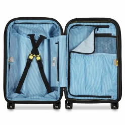 Best Delsey Paris Carrousel 2 4 Rollen Kabinentrolley 55 cm mit Dehnfalte schwarz