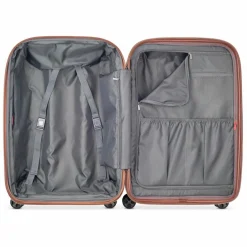 New Delsey Paris Carrousel 4 Rollen Kofferset 3-teilig mit Dehnfalte pink