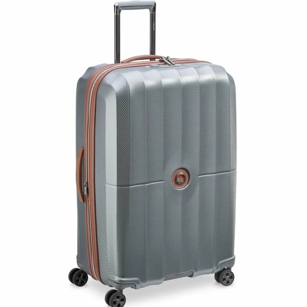 Hot Delsey Paris Carrousel 4 Rollen Trolley 76.5 cm mit Dehnfalte platin