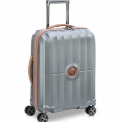 Hot Delsey Paris Carrousel 4 Rollen Kabinentrolley 55 cm platin