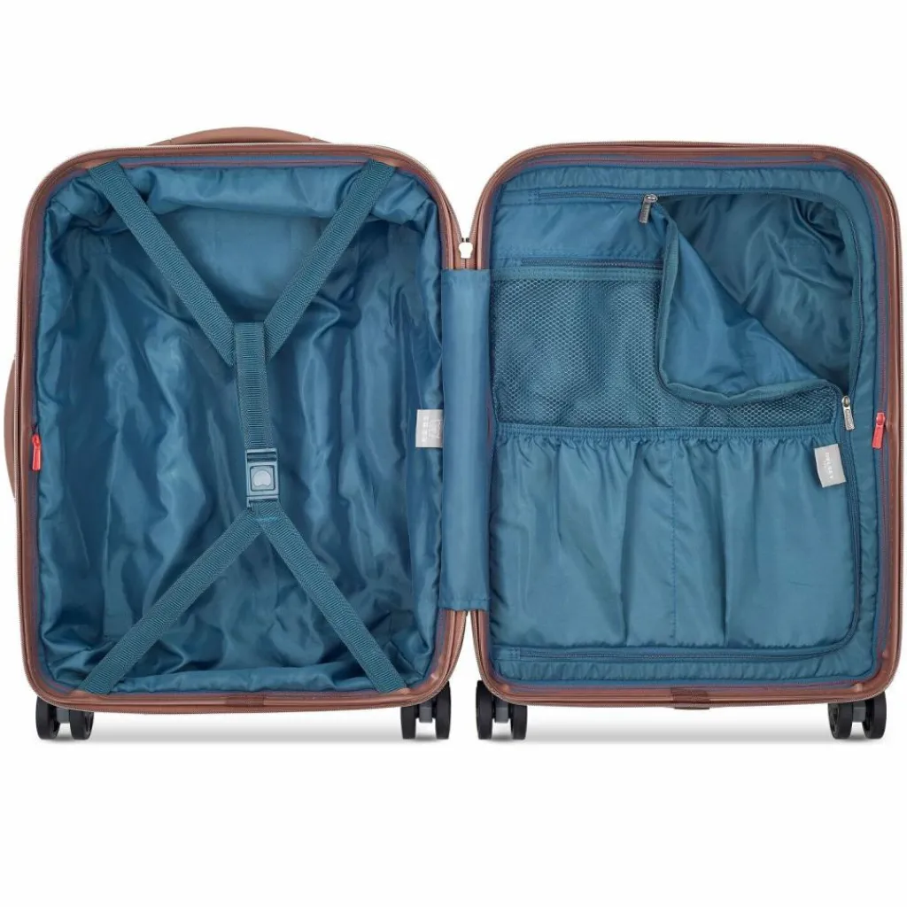 Hot Delsey Paris Carrousel 4 Rollen Kabinentrolley 55 cm platin