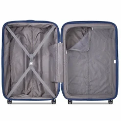 Outlet Delsey Paris Caumartin 4-Doppelrollen Trolley 76 cm stahlblau