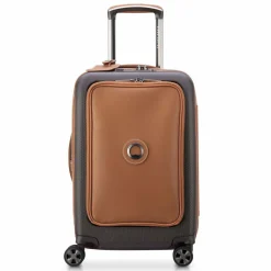 Delsey Paris Hartgepäck Kabinengepäck|4-Rollen Kabinentrolleys<Chatelet Air 2.0 4-Rollen Kabinentrolley 55 cm mit Dehnfalte braun
