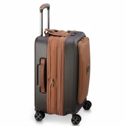 Delsey Paris Hartgepäck Kabinengepäck|4-Rollen Kabinentrolleys<Chatelet Air 2.0 4-Rollen Kabinentrolley 55 cm mit Dehnfalte braun