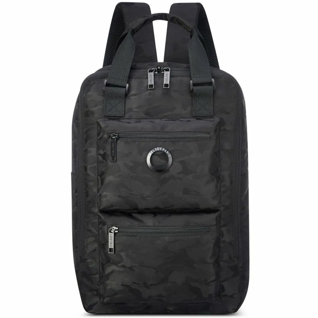 Delsey Paris Daypacks<Citypak Rucksack 42 cm Laptopfach schwarz tarnung