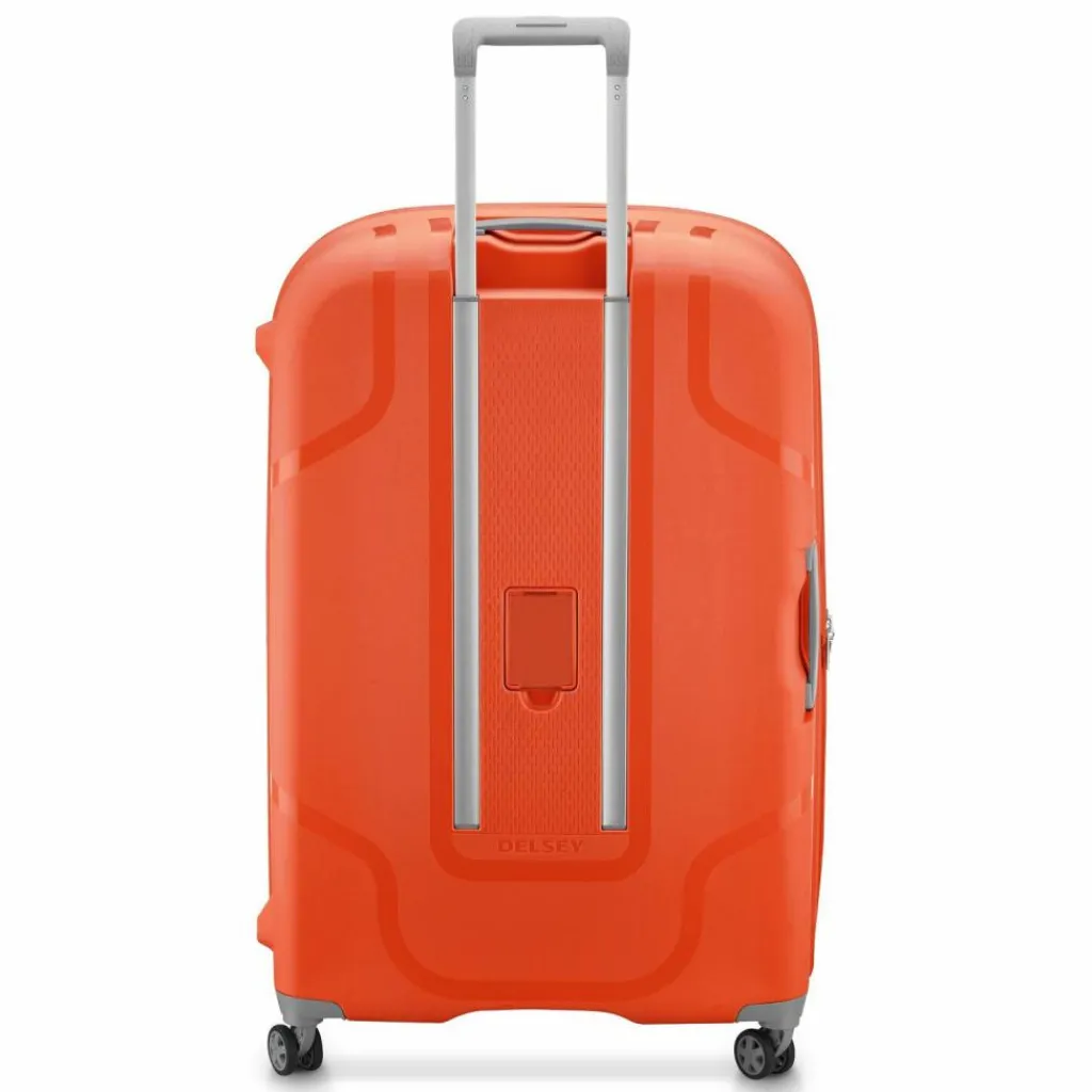 Outlet Delsey Paris Clavel 4-Rollen Trolley 83 cm mit Dehnfalte orange