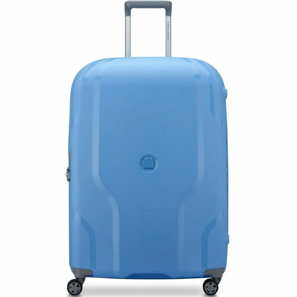 Hot Delsey Paris Clavel 4-Rollen Trolley 76 cm mit Dehnfalte hellblau