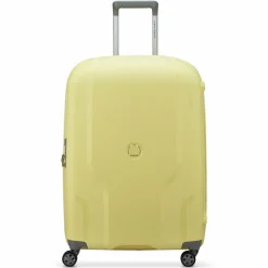 New Delsey Paris Clavel 4-Rollen Trolley 70 cm mit Dehnfalte hellgelb