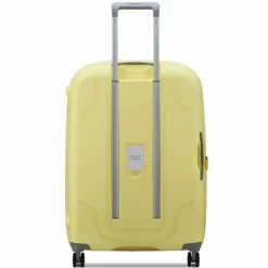 New Delsey Paris Clavel 4-Rollen Trolley 70 cm mit Dehnfalte hellgelb