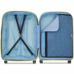 New Delsey Paris Clavel 4-Rollen Trolley 70 cm mit Dehnfalte hellgelb