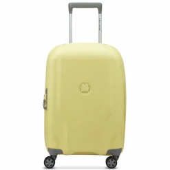 Discount Delsey Paris Clavel 4-Rollen Kabinentrolley 55 cm mit Dehnfalte hellgelb