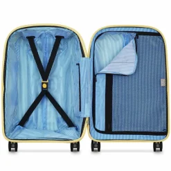 Discount Delsey Paris Clavel 4-Rollen Kabinentrolley 55 cm mit Dehnfalte hellgelb