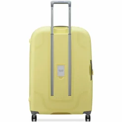 Delsey Paris 4-Rollen Koffer|Hartgepäck<Clavel 4-Rollen Trolley 76 cm mit Dehnfalte hellgelb