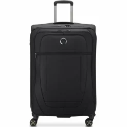 Delsey Paris Weichgepäck|4-Rollen Koffer<Helium DLX 4-Rollen Trolley 77 cm schwarz