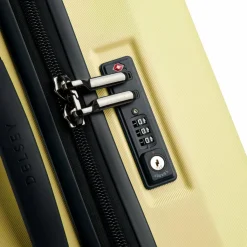 Best Delsey Paris Karat 2.0 4 Rollen Trolley 66 cm hellgelb