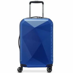 Delsey Paris Karat 2.0 4 Rollen Kabinentrolley 55 cm blau