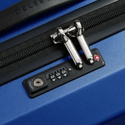 Delsey Paris Karat 2.0 4 Rollen Kabinentrolley 55 cm blau