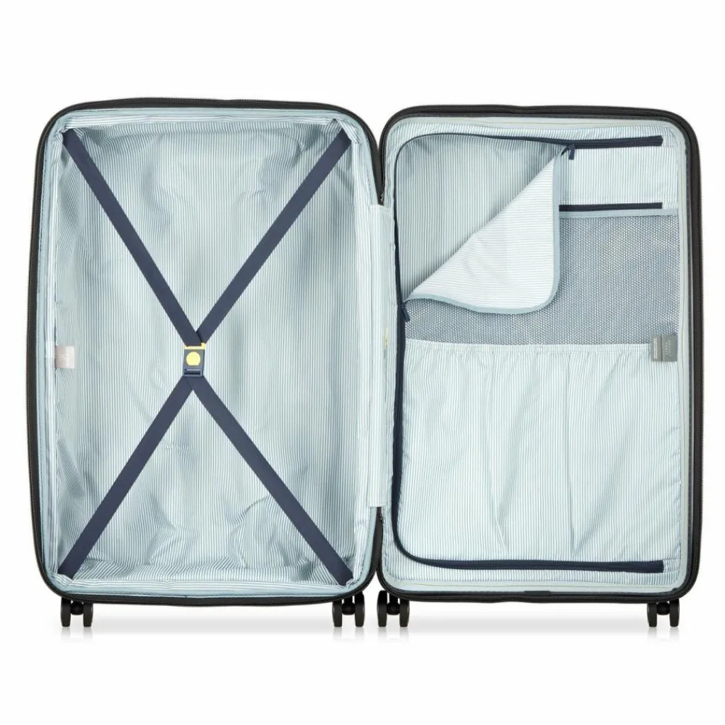 Delsey Paris Longitude 4 Rollen Trolley 81 cm mit Dehnfalte