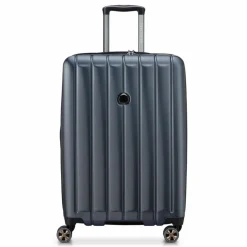 Delsey Paris Hartgepäck|4-Rollen Koffer<Longitude 4 Rollen Trolley 69 cm mit Dehnfalte anthrazit