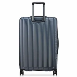 Outlet Delsey Paris Longitude 4 Rollen Trolley 76 cm mit Dehnfalte anthrazit