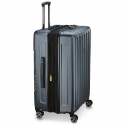Outlet Delsey Paris Longitude 4 Rollen Trolley 76 cm mit Dehnfalte anthrazit