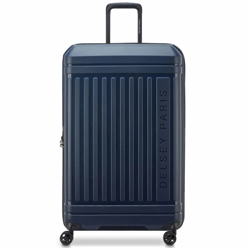 Best Delsey Paris Lutece Se 4 Rollen Trolley 68 cm mit Dehnfalte navy blue