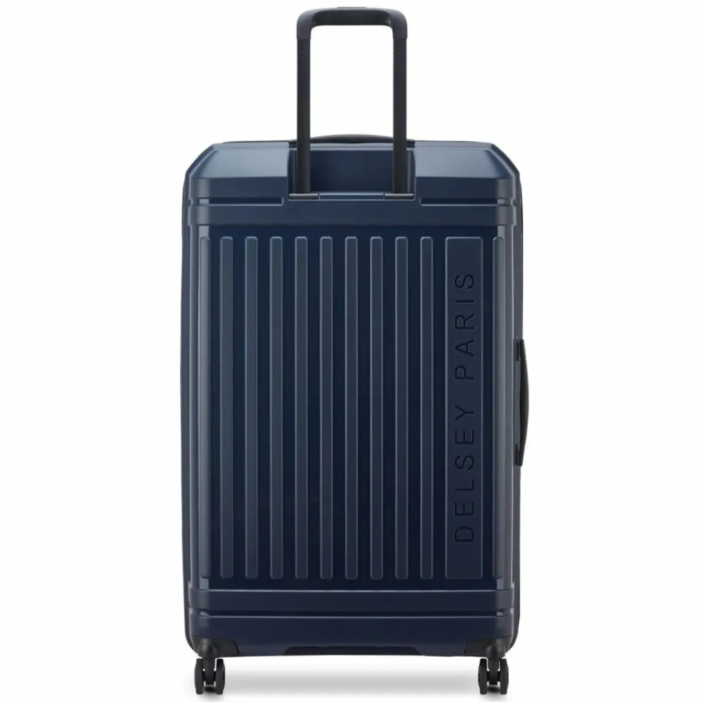 Best Delsey Paris Lutece Se 4 Rollen Trolley 68 cm mit Dehnfalte navy blue