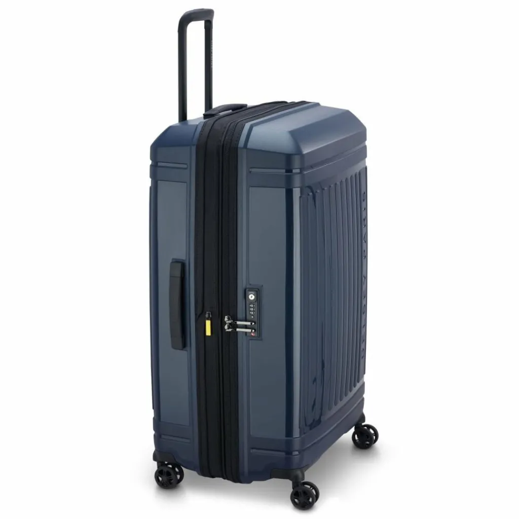 Best Delsey Paris Lutece Se 4 Rollen Trolley 68 cm mit Dehnfalte navy blue