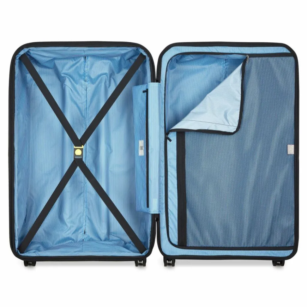 Best Delsey Paris Lutece Se 4 Rollen Trolley 68 cm mit Dehnfalte navy blue