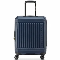 Discount Delsey Paris Lutece Se 4 Rollen Kabinentrolley 55 cm mit Dehnfalte navy blue