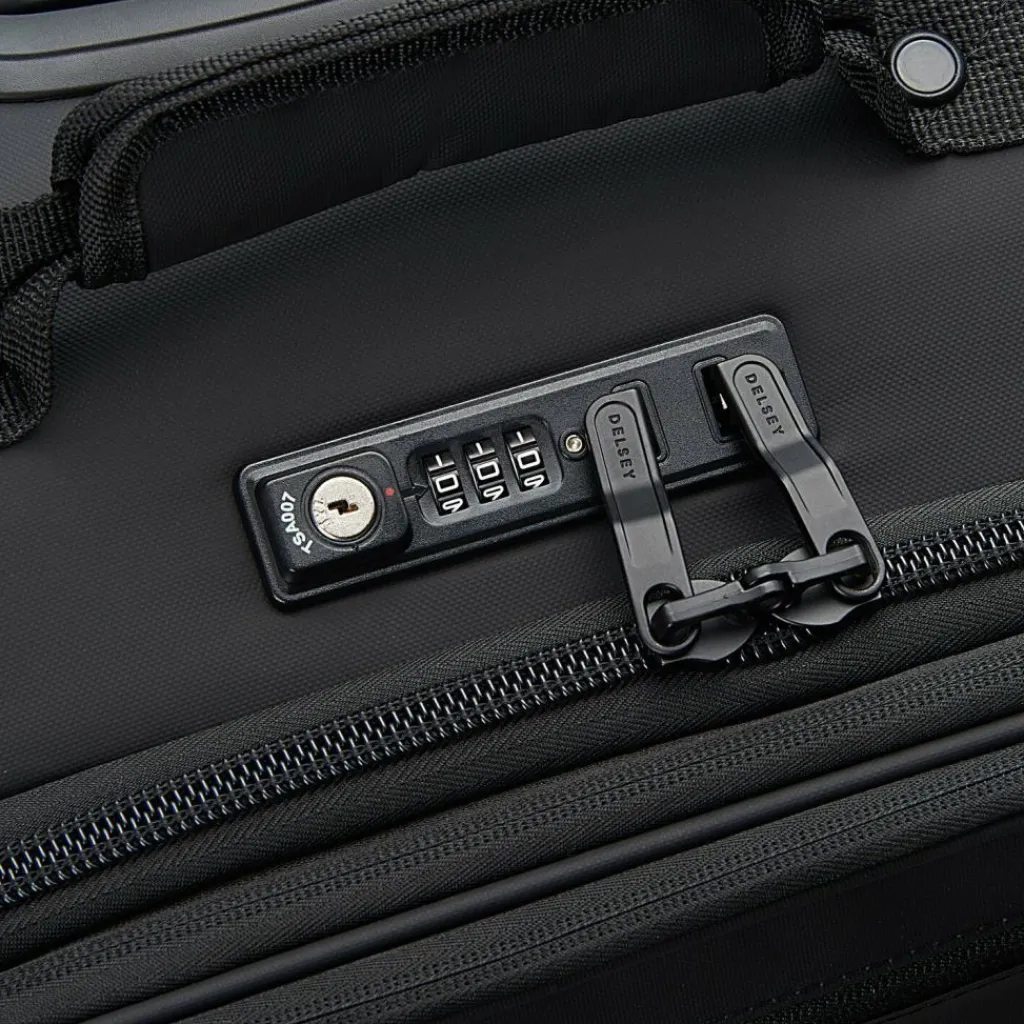 Delsey Paris Maubert 2.0 4 Rollen Trolley 69 cm mit Dehnfalte