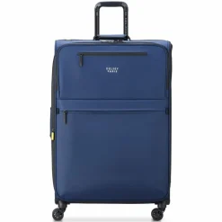 Delsey Paris Maubert 2.0 4 Rollen Trolley 79 cm mit Dehnfalte marineblau