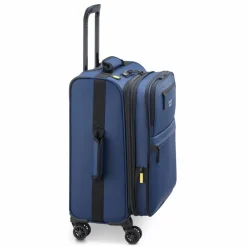 Delsey Paris Weichgepäck Kabinengepäck|4-Rollen Kabinentrolleys<Maubert 2.0 4 Rollen Kabinentrolley 55 cm mit Dehnfalte marineblau