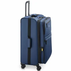 Delsey Paris Weichgepäck|4-Rollen Koffer<Maubert 2.0 4 Rollen Trolley 69 cm mit Dehnfalte marineblau