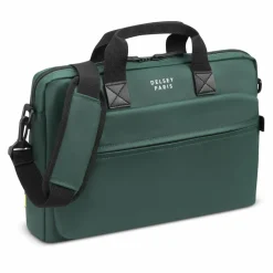 Outlet Delsey Paris Maubert 2.0 Aktentasche RFID Schutz 40 cm Laptopfach army
