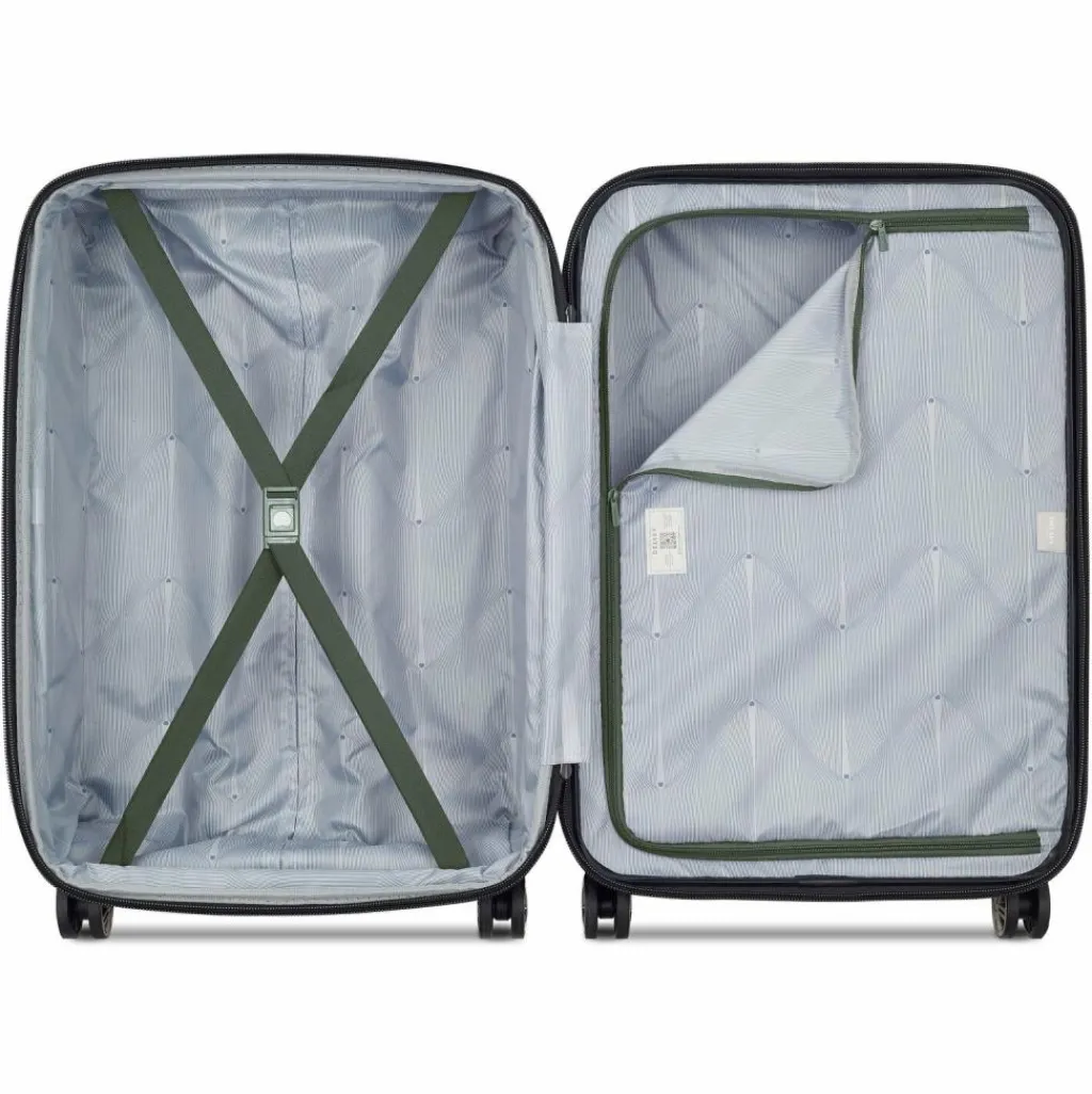 Delsey Paris Meteor 4 Rollen Trolley 68 cm mit Dehnfalte