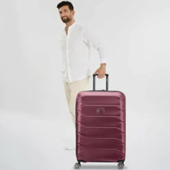 Delsey Paris Meteor 4 Rollen Trolley L 78 cm mit Dehnfalte