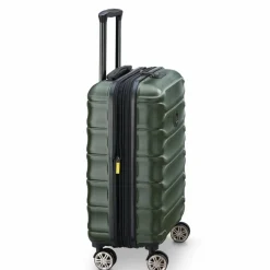 New Delsey Paris Meteor 4 Rollen Kabinentrolley 55 cm mit Dehnfalte olive
